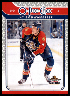 Hokejová karta Jay Bouwmeester OPC 2009-10 řadová č.411