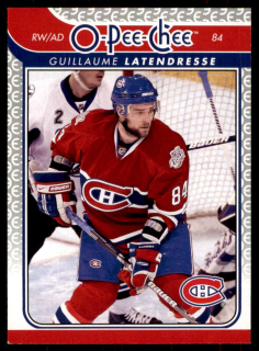 Hokejová karta Guillaume Latendresse OPC 2009-10 řadová č.413