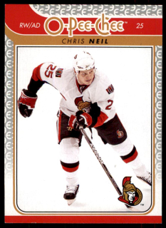 Hokejová karta Chris Neil OPC 2009-10 řadová č.416