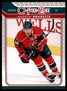Hokejová karta Andrew Brunette OPC 2009-10 řadová č.432