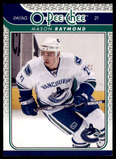 Hokejová karta Mason Raymond OPC 2009-10 řadová č.439