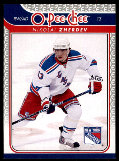 Hokejová karta Nikolai Zherdev OPC 2009-10 řadová č.454