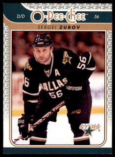 Hokejová karta Sergei Zubov OPC 2009-10 řadová č.468