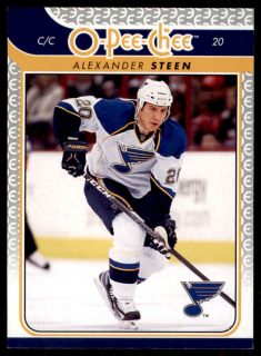 Hokejová karta Alexander Steen OPC 2009-10 řadová č.472