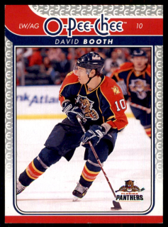 Hokejová karta David Booth OPC 2009-10 řadová č.489