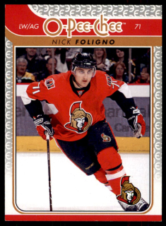 Hokejová karta Nick Foligno OPC 2009-10 řadová č.494
