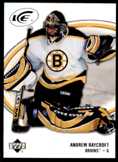 Hokejová karta Andrew Raycroft UD Ice 2005-06 řadová č.8