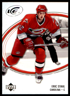 Hokejová karta Eric Staal UD Ice 2005-06 řadová č.19
