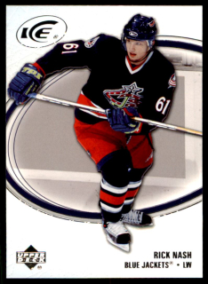 Hokejová karta Rick Nash UD Ice 2005-06 řadová č.26