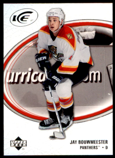 Hokejová karta Jay Bouwmeester UD Ice 2005-06 řadová č.42