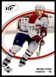 Hokejová karta Michael Ryder UD Ice 2005-06 řadová č.51