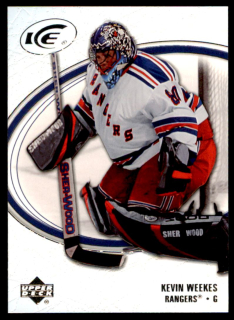 Hokejová karta Kevin Weekes UD Ice 2005-06 řadová č.63