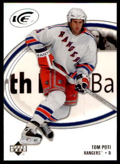 Hokejová karta Tom Poti UD Ice 2005-06 řadová č.64