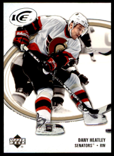 Hokejová karta Dany Heatley UD Ice 2005-06 řadová č.65