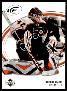 Hokejová karta Robert Esche UD Ice 2005-06 řadová č.70