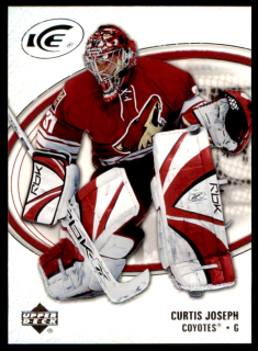 Hokejová karta Curtis Joseph UD Ice 2005-06 řadová č.75