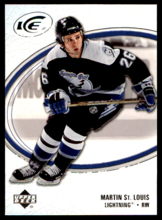 Hokejová karta Martin St. Louis UD Ice 2005-06 řadová č.86