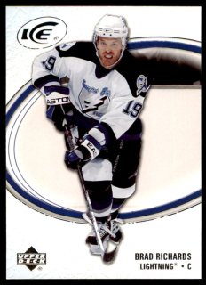 Hokejová karta Brad Richards UD Ice 2005-06 řadová č.87