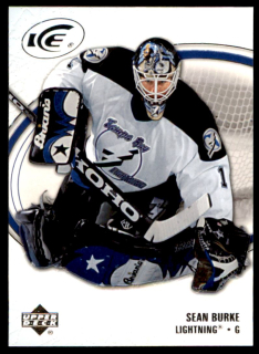 Hokejová karta Sean Burke UD Ice 2005-06 řadová č.88