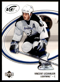 Hokejová karta Vincent Lecavalier UD Ice 2005-06 řadová č.89
