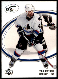 Hokejová karta Todd Bertuzzi UD Ice 2005-06 řadová č.96