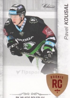 Hokejová karta Pavel Kousal OFS 17/18 S.II. Rookie Update