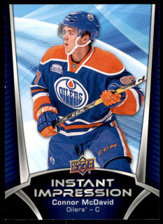 Hokejová karta Connor McDavid UD S1 2016-17 Instant Impression č. II-1