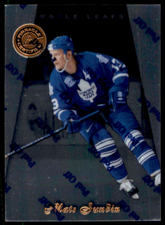 Hokejová karta Mats Sundin Pinnacle Certified 1997-98 řadová č.53