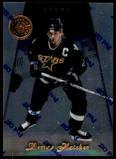 Hokejová karta Derian Hatcher Pinnacle Certified 1997-98 řadová č.54