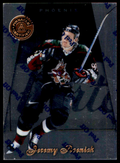 Hokejová karta Jeremy Roenick Pinnacle Certified 1997-98 řadová č.65