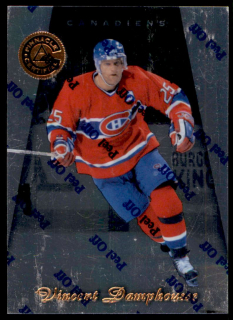 Hokejová karta Vincent Damphousse Pinnacle Certified 1997-98 řadová č.72