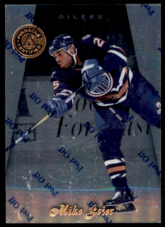 Hokejová karta Mike Grier Pinnacle Certified 1997-98 řadová č.73