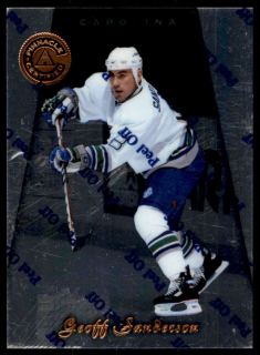 Hokejová karta Geoff Sanderson Pinnacle Certified 1997-98 řadová č.125