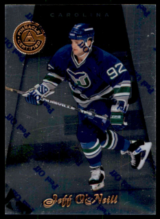 Hokejová karta Jeff O'Neill Pinnacle Certified 1997-98 řadová č.128