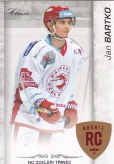Hokejová karta Jan Bartko OFS 17/18 S.II. Rookie Update