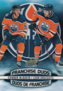 Hokejová karta McDavid / Draisaitl UD Tim Hortons 19-20 Franchise Duos č. D-7
