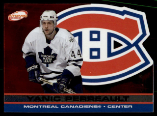 Hokejová karta Yanic Perreault Atomic 2001-02 řadová č.52