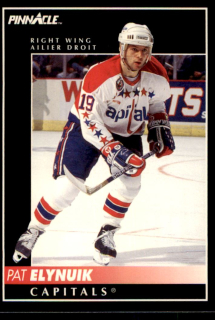 Hokejová karta Pat Elynuik Pinnacle 1992-93 řadová č.53