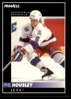 Hokejová karta Phil Housley Pinnacle 1992-93 řadová č.70
