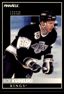 Hokejová karta Bob Kudelski Pinnacle 1992-93 řadová č.84