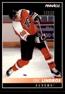 Hokejová karta Eric Lindros Pinnacle 1992-93 řadová č.88