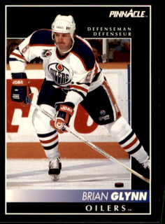 Hokejová karta Brian Glynn Pinnacle 1992-93 řadová č.136
