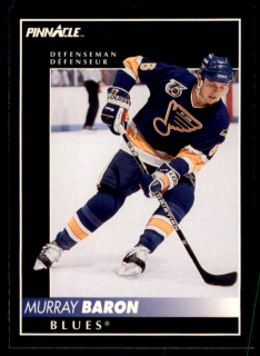 Hokejová karta Murray Baron Pinnacle 1992-93 řadová č.144
