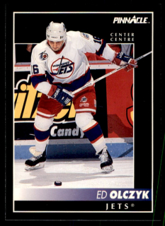 Hokejová karta Ed Olczyk Pinnacle 1992-93 řadová č.145