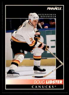 Hokejová karta Doug Lidster Pinnacle 1992-93 řadová č.147