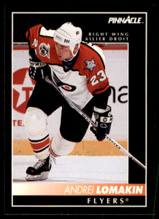 Hokejová karta Andrei Lomakin Pinnacle 1992-93 řadová č.162