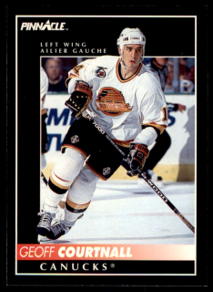 Hokejová karta Geoff Courtnall Pinnacle 1992-93 řadová č.187