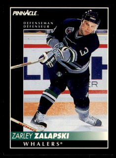 Hokejová karta Zarley Zalapski Pinnacle 1992-93 řadová č.271