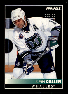 Hokejová karta John Cullen Pinnacle 1992-93 řadová č.285