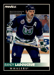 Hokejová karta Randy Ladouceur Pinnacle 1992-93 řadová č.291